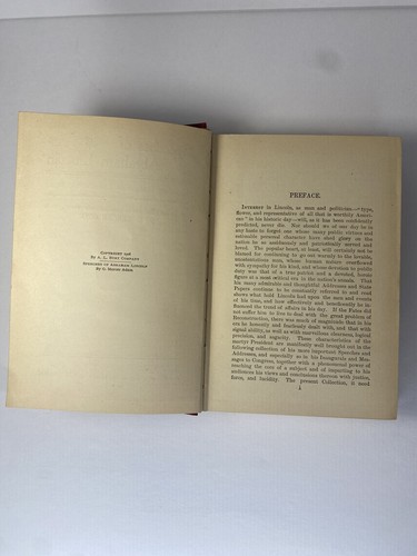 Speeches Of Abraham Lincoln By Mercer Adam A.L. Burt Company 1906 Hardcover - Picture 10 of 16
