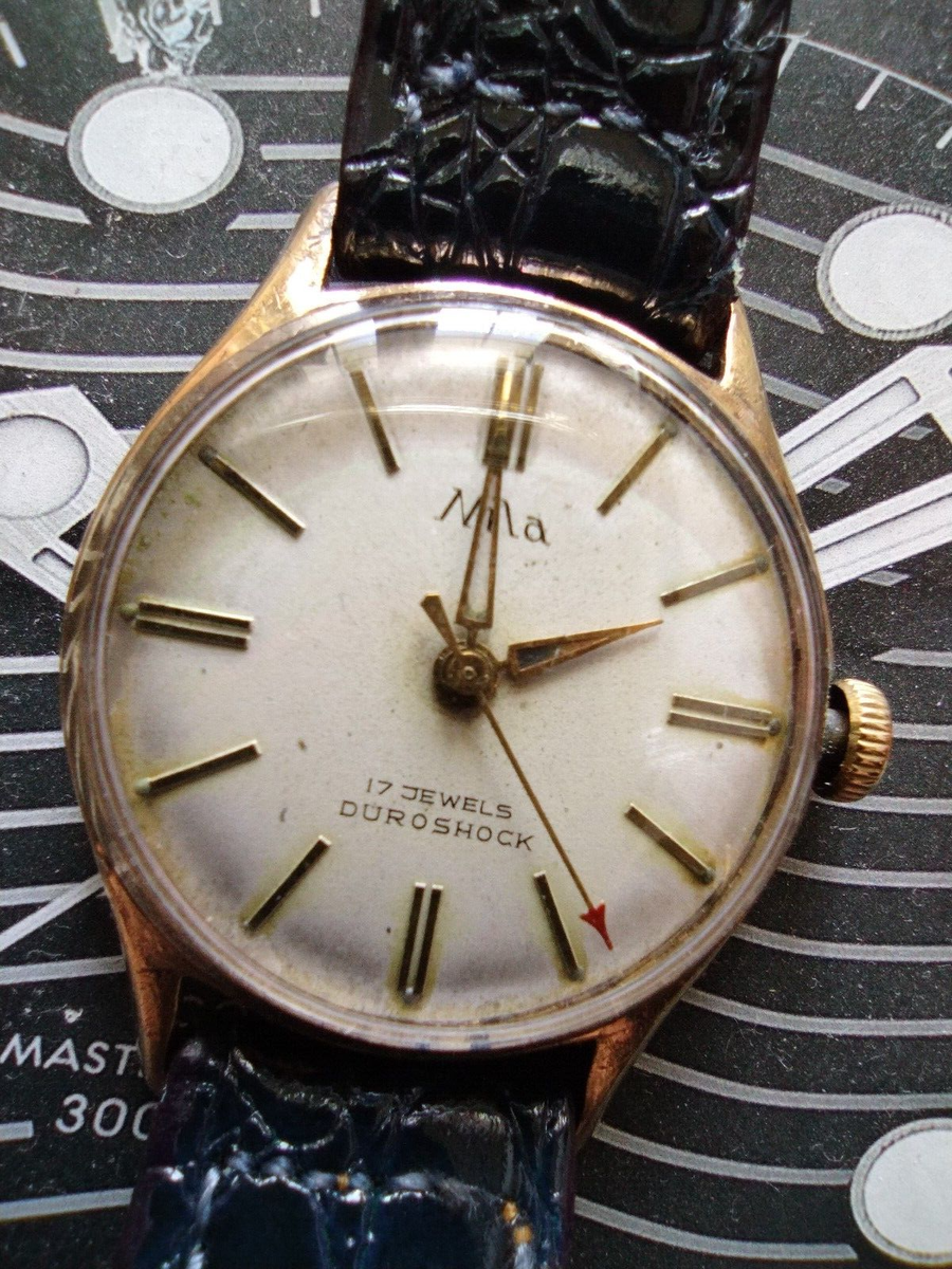 RARE MEN'S 1940s NILA 17 JEWELS SWISS MADE WRISTWATCH | eBay
