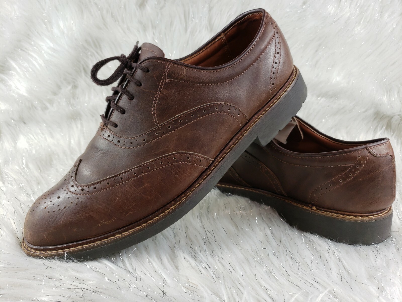 EDDIE BAUER Mens Size 11.5 Brown 
