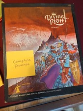 Divine Right board game. Punched great condition.