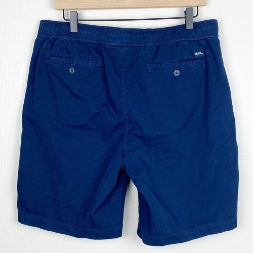 Pantalones Cortos de Campo Reyn Spooner Para Hombre Medianos Azul Elástico Cordón 9" Pull-On - Imagen 6 de 15
