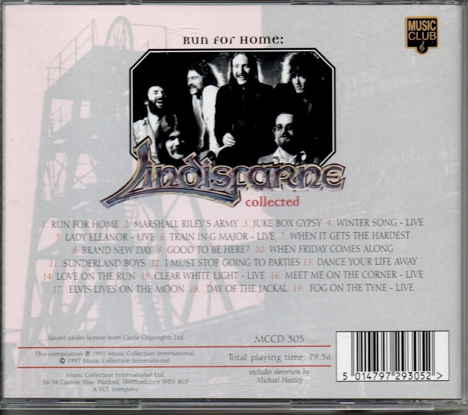 Lindisfarne RUN FOR HOME Lindisfarne Collected (C2433) - Bild 2 von 3