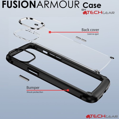 Für iPhone 14, Pro Max, plus robuste Rüstung robuste Schutzhülle Hartschalenhülle Cover - Bild 6 von 17