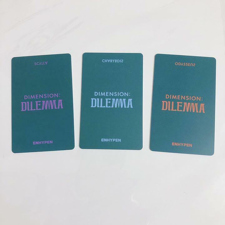 NeokyoENHYPEN 直筆「DIMENSION : DILEMMA」 ENHYPEN - DIMENSION : DILEMMA (ODYSSEUS ver.) SIGNED ALBUM