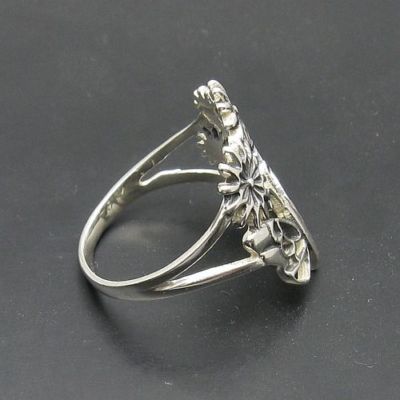 Schmetterling-Ring Mit Echten Edelsteinen 925 Silber. Gr.54 (Neu (gemäss Beschreibung)) In - Foto 6