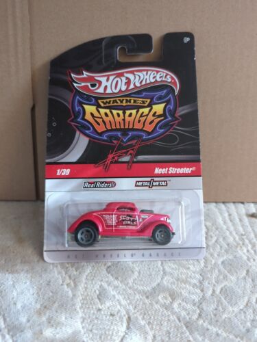 HOT WHEELS WAYNE'S GARAGE NEET STREETER *SIGNED CHASE INITIALS* #1/39