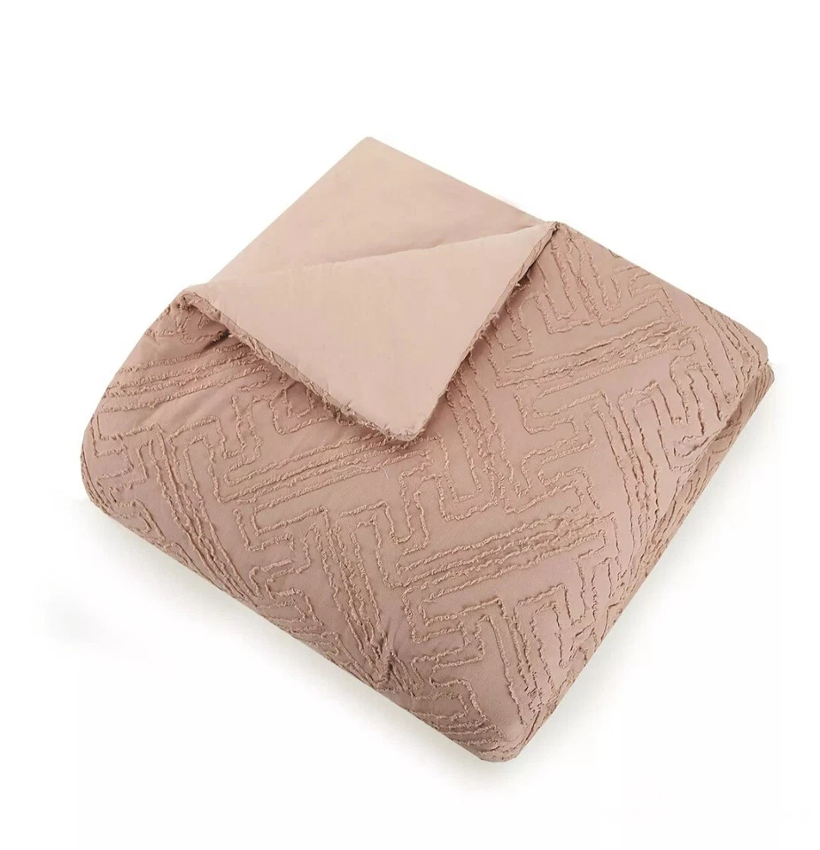 Juego de edredón de 3 piezas rubor Ayesha Curry Neo Geo completo/queen Foto 3 de 4