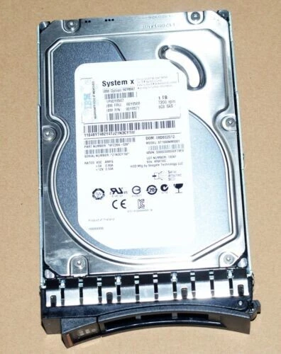 ST1000NM0001 IBM 90Y8568 90Y8571 90Y8567 1TB 7.2K SAS x Series HDD Hard Drive - Image 4 of 4