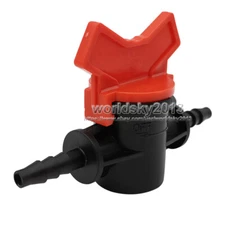 4/8/10/12mm Flow Regulator Stop Valve Straight Through Water Valve Pipe Switch #