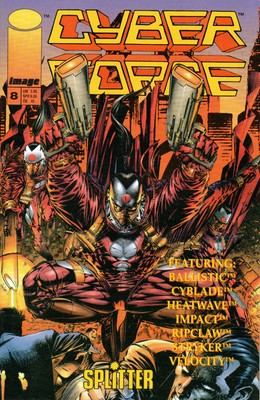 CYBERFORCE 8 (Science Fiction; Silvestri u.a. Buchhandel, Splitter/Image)