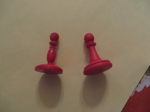 Vintage Allan Troy Schachset-Uhlig Knochenset mit modernem Brett-Ed #2 2/3 #U-1 - Bild 9 von 11