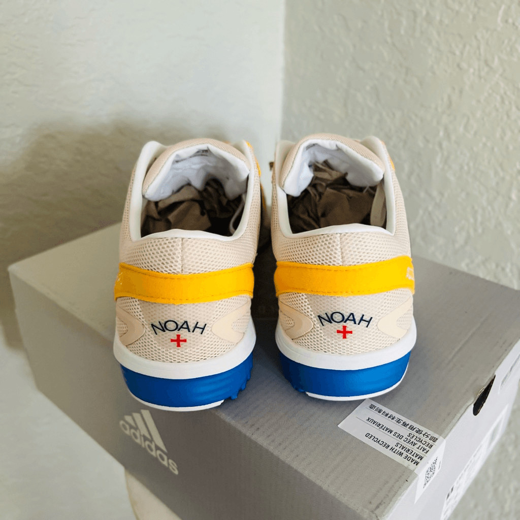 ADIDAS Y-3 Lab Race Noah Men's Running Shoe Sneaker, Yellow/Green Size 9, NWT thumbnail 4