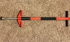 New Aerial Easy Grip Silicone Sport Pogo Stick Red for Ages 5 to 9 Brand New