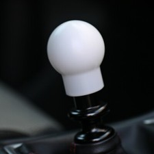 Ssco White Delrin Lb-s 95 Gram Fits Wrx Sti Shift Knob Light Bulb