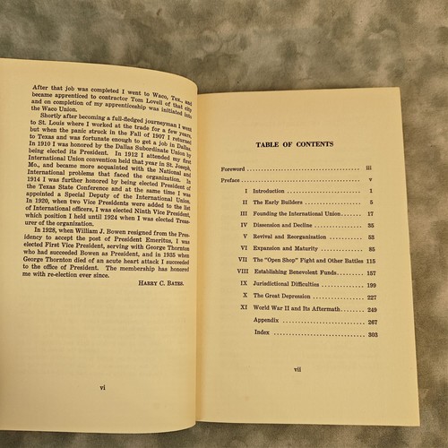 Bricklayers' Century of Craftsmanship – 1955 Hardcover Signed by Harry C. Bates - 第 24/24 張圖片