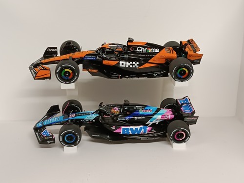 Norev, Ottomobile, Solido, GT Spirit 1/18 Miniature Car Double Display Stands - Picture 10 of 30