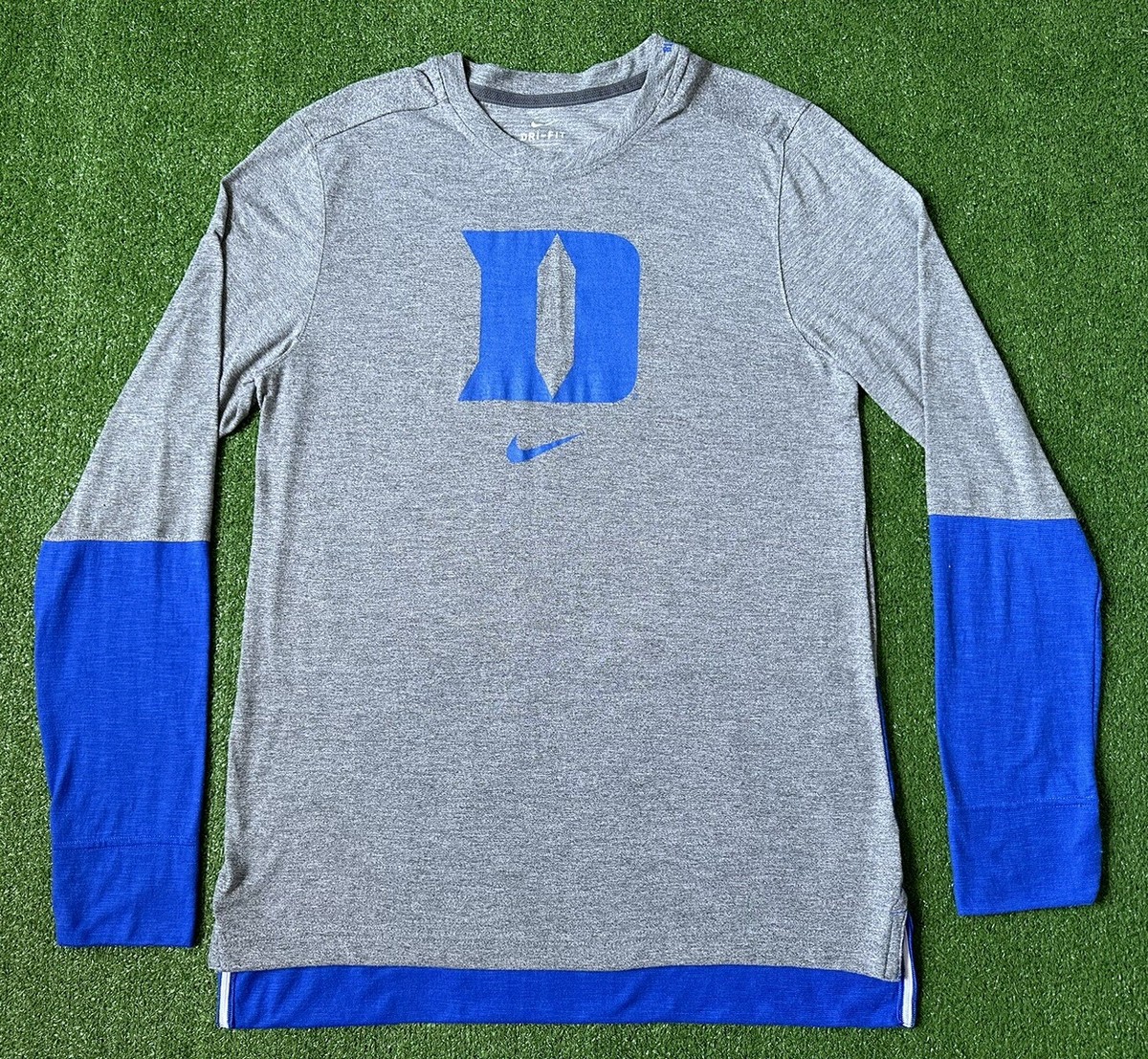 duke nike long sleeve shirt