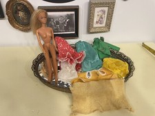 Vtg 1976 BARBIE  FRIENDS Doll Case 1002 W/ Barbie  Clothes Francie Doll A2:1