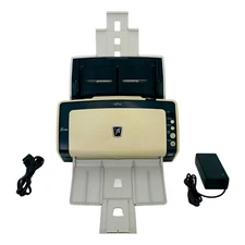 FULLY TESTED 🔥 Fujitsu Fi-6130Z Duplex Color Document Scanner w/Bundle Yellowed