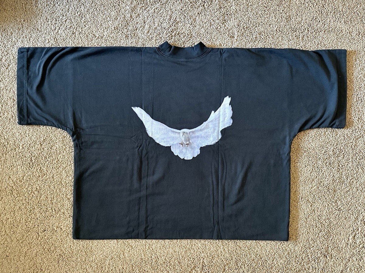 新品M YZY GAP Balenciaga crop dove no seam Size L - Yeezy Gap Balenciaga Cropped No Seam Dove Shirt