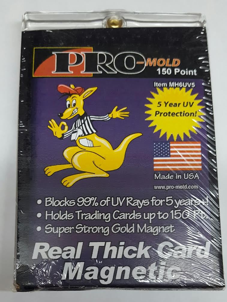 古ホロカードまとめ　adv pt pt Pro-Mold Magnetic One-Touch Trading Card Holder 150pt Thick Jersey