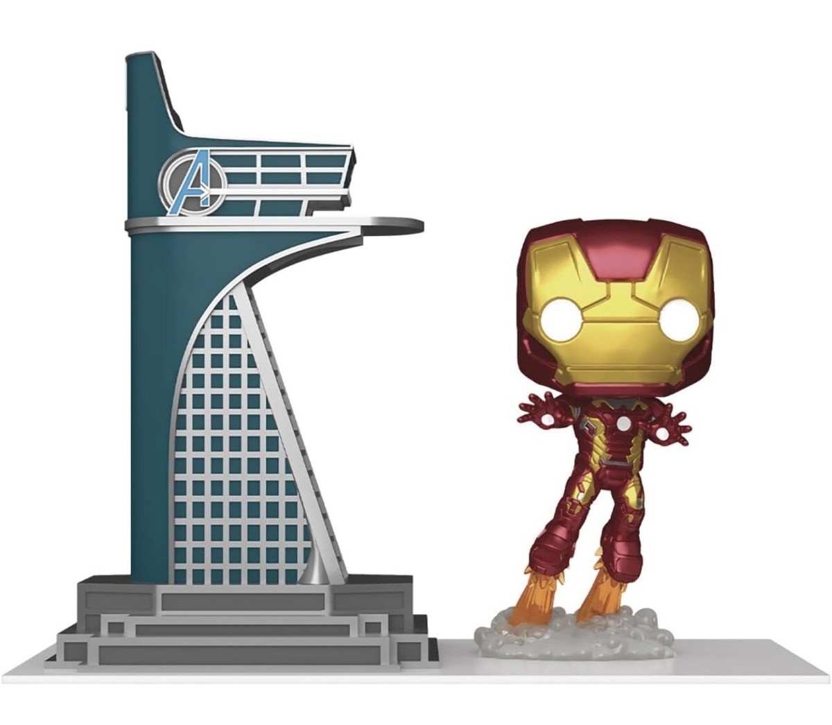 Funko Pop Avengers: Age Of Ultron- Avengers Tower With Iron Man PX