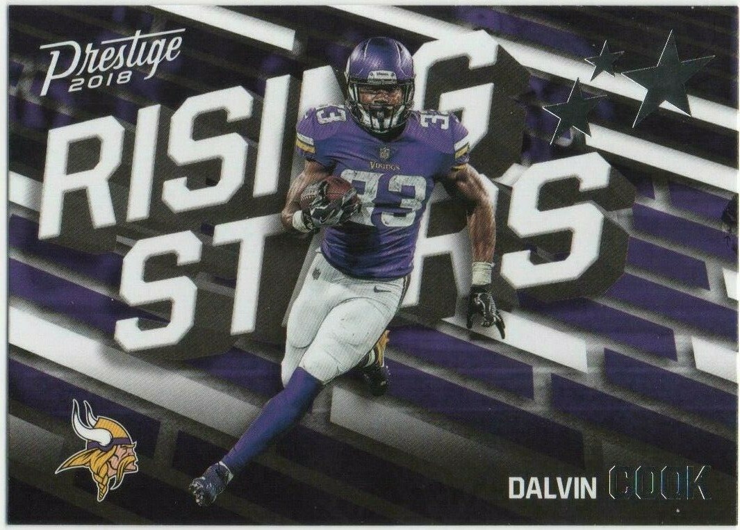 Dalvin Cook 2018 PANINI PRESTIGE FOOTBALL Rising Stars #RS-DC Vikings