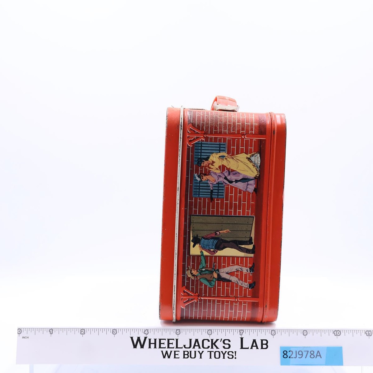 Gunsmoke Tin Lunch Box 1962 Aladdin Industries Vintage No Thermos