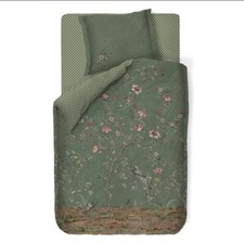 PIP Studio Okinawa Percale Cotton Bed Linen Set 135 x 200 cm, 1x Pilowcase 50x75