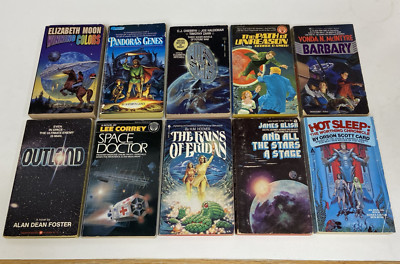 Barbary Outland Hot Sleep Blish Cherryh Vintage Sci-Fi Paperback Lot