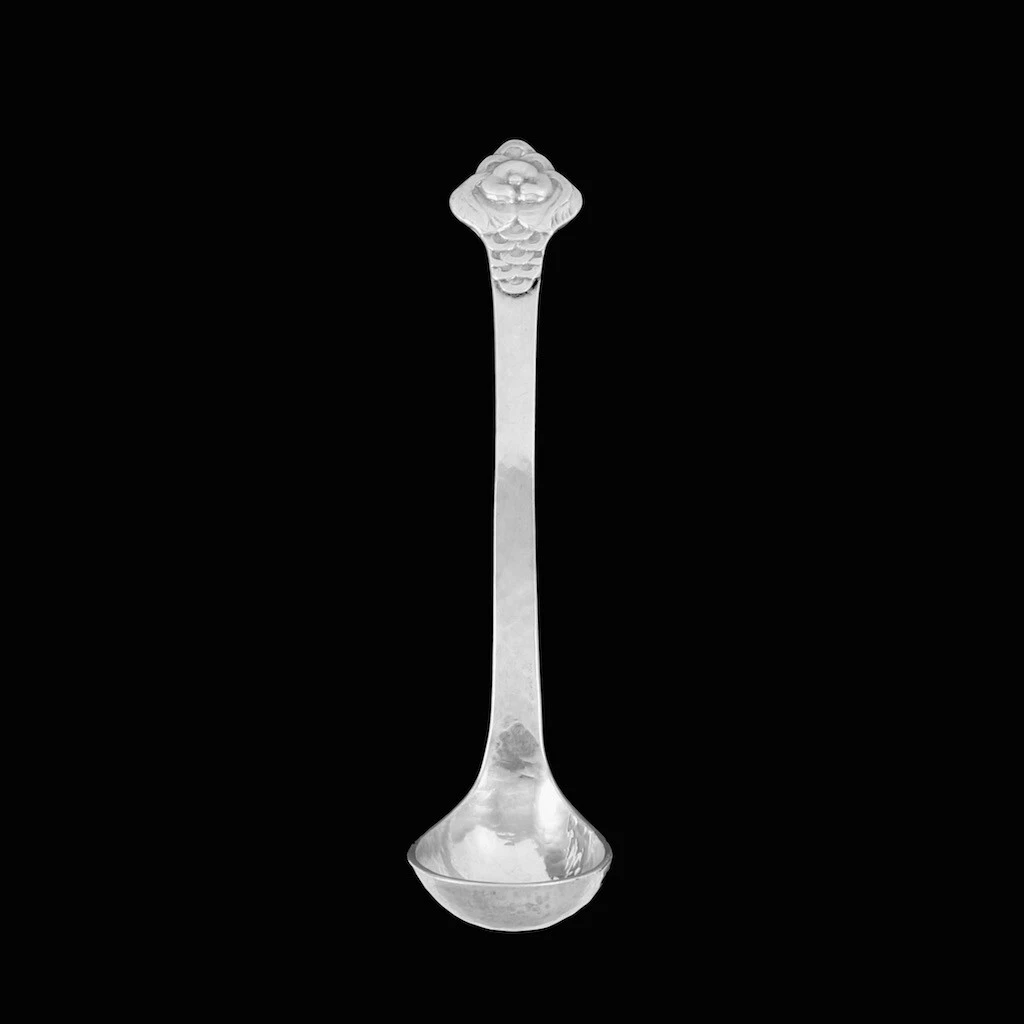Evald Nielsen. No. 2 - Silver Sauce Ladle 13,5 cm.