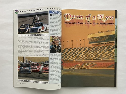 Inside NASCAR Magazine March 2000 Joe Gibbs "Running His Team To Victory Lane" - Imagen 3 de 6