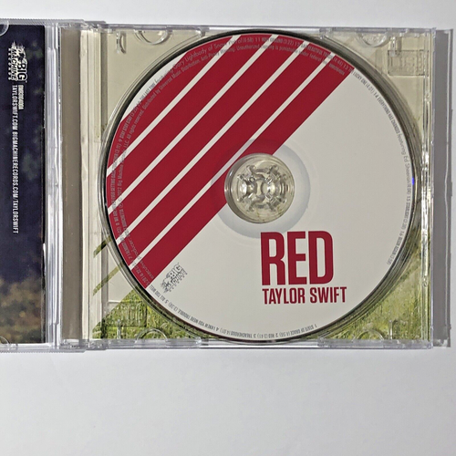 Taylor Swift RED CD Big Machine Records 16 Tracks - Imagen 6 de 8