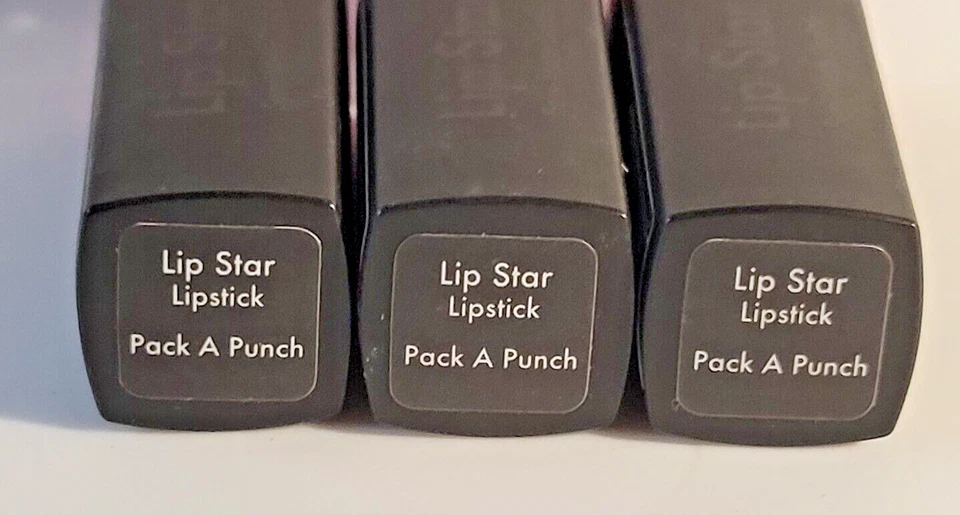 Sleek Makeup Lip Star Semi Matte Lipstick - Pack A Punch (Lot of 3) - New - Image 2 of 4