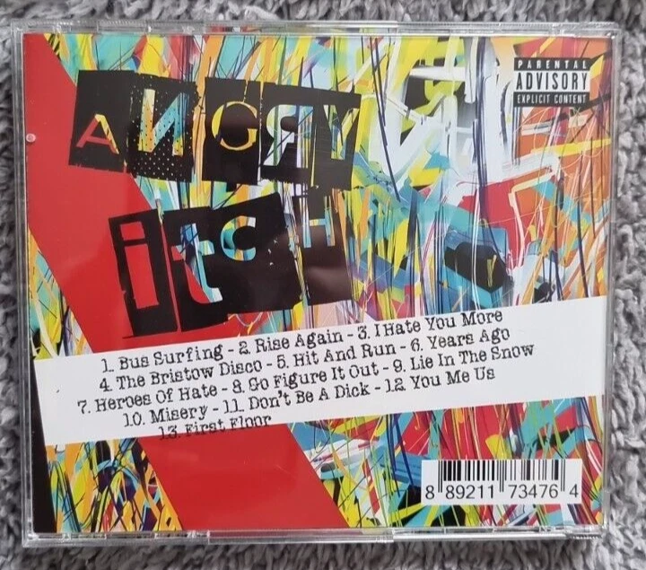 Angry Itch - Champanzee **RARE CD ALBUM** 2015 - Bild 2 von 4