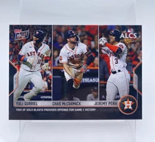 1108 Yuli Gurriel - Chas McCormick - Jeremy Peña - 2022 MLB TOPPS NOW - ASTROS