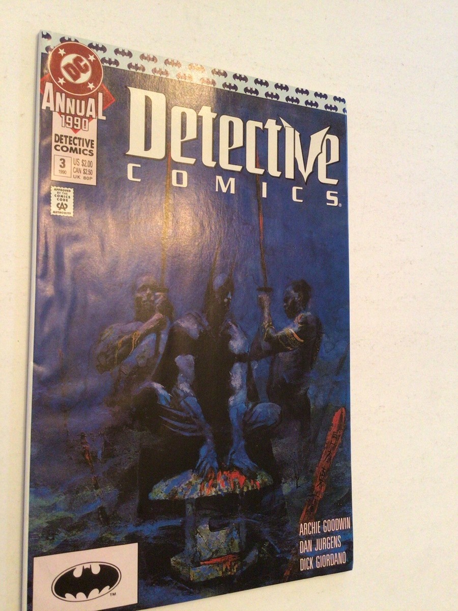 DETECTIVES COMICS ANNUAL #1-7 1989 DC ~ 1ST SERIES~BAGGED