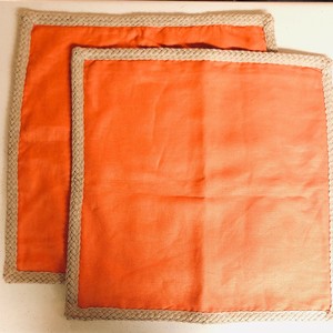 Set Of 2 Pottery Barn 100 Linen Throw Pillow Covers 20 Square