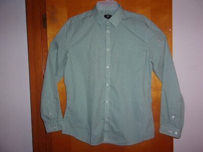 h and m slim fit shirts