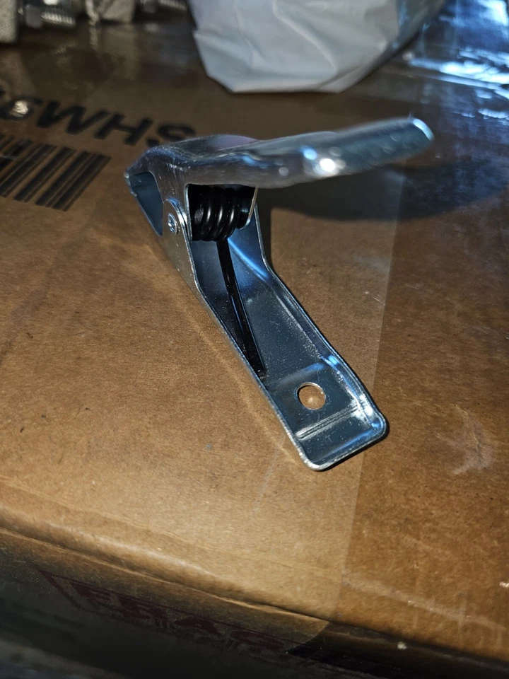 Spring Clamp: Steel Jaw Tip, Steel, 1 in Max Jaw Opening, 4 in Overall Lg - Image 2 of 3