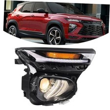 RH Halogen Type HeadlightsW/LED DRL Without LED Low Beam Right Passenger Side