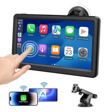 Wireless Carplay Screen for Car, 7" HD Touch Screen Portable Car St... Fast Ship