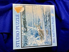 "Curious Presence" by Daniel Smith- 1000 Pc. Vintage 2009  Jigsaw Puzzle #45540