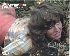 Robbi Morgan signed 8x10 Photo Annie Phillips Friday the 13th
