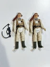 2 - 1980 Star Wars Luke Skywalker (Hoth Battle Gear) Figures, With 1 Broken Gun