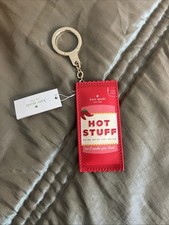 Kate spade Hot Stuff Keyring New With Tags And Bag - Very Rare