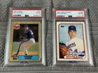 1989 Topps Traded Baseball PSA Graded. Nolan Ryan #106T, Texas Rangers.