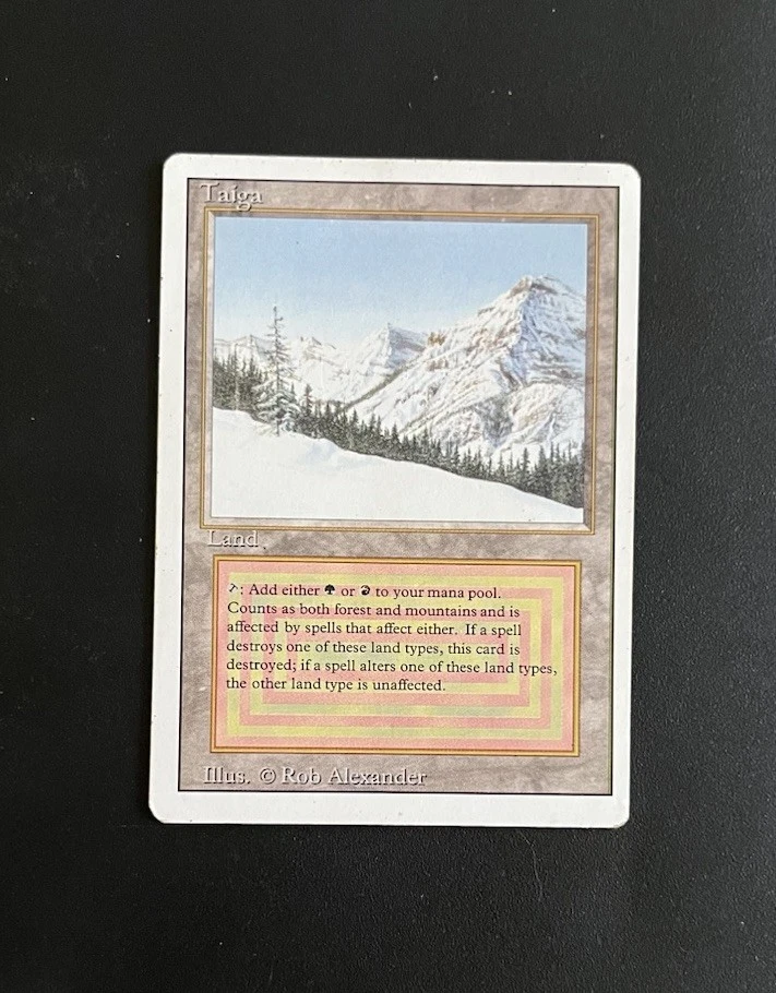 Taiga (Magic: The Gathering) Magic: The Gathering Revised Edition