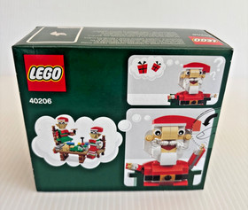 LEGO Seasonal Lot of Two 40205 Little Elf Helpers & 40206 Santa Clause NEW 