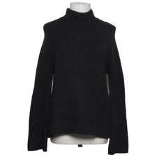 Smilla, Strickpullover, Größe: 36, Grau, Kaschmir, Rippenstrick, Damen #7IF